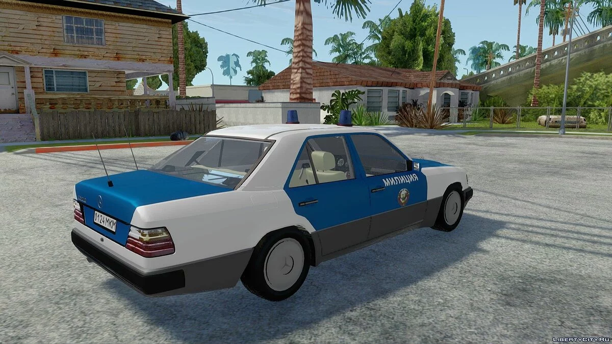 Mercedes-Benz W124 Милиция / GTA San Andreas