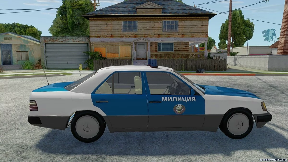 Mercedes-Benz W124 Милиция / GTA San Andreas