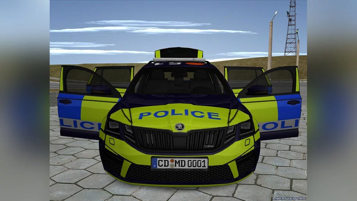 Skoda Octavia VRS Police / GTA San Andreas
