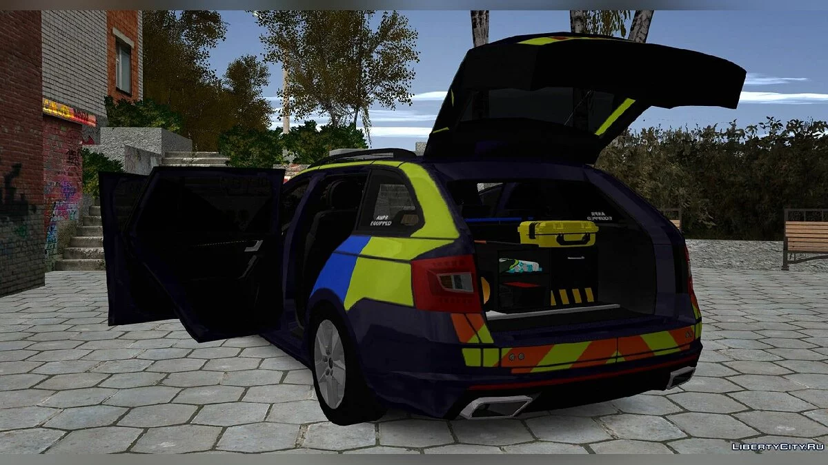 Skoda Octavia VRS Police / GTA San Andreas