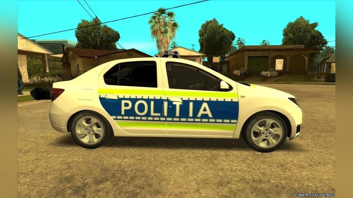 Dacia Logan Politia Livery 2020 VC&SA / GTA San Andreas