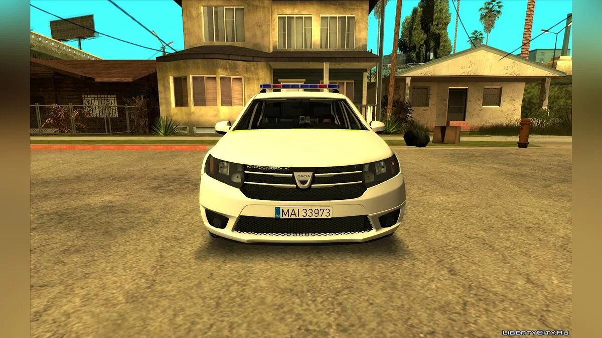 Dacia Logan Politia Livery 2020 VC&SA / GTA San Andreas