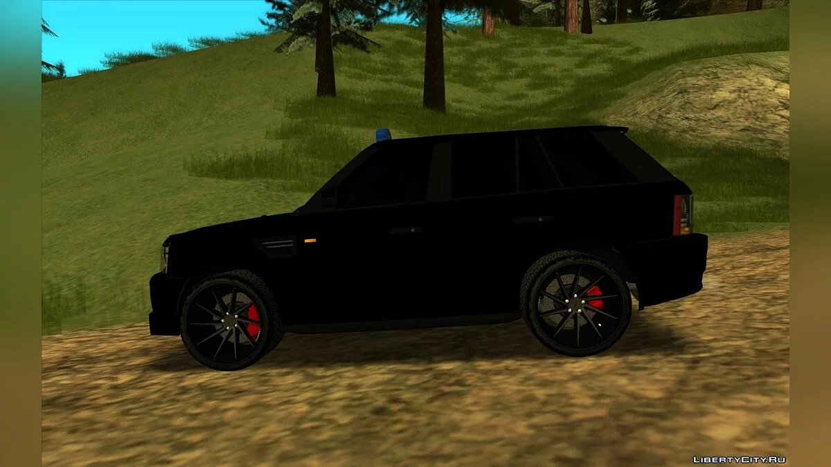 Land Rover - Range Rover Russian Police / GTA San Andreas
