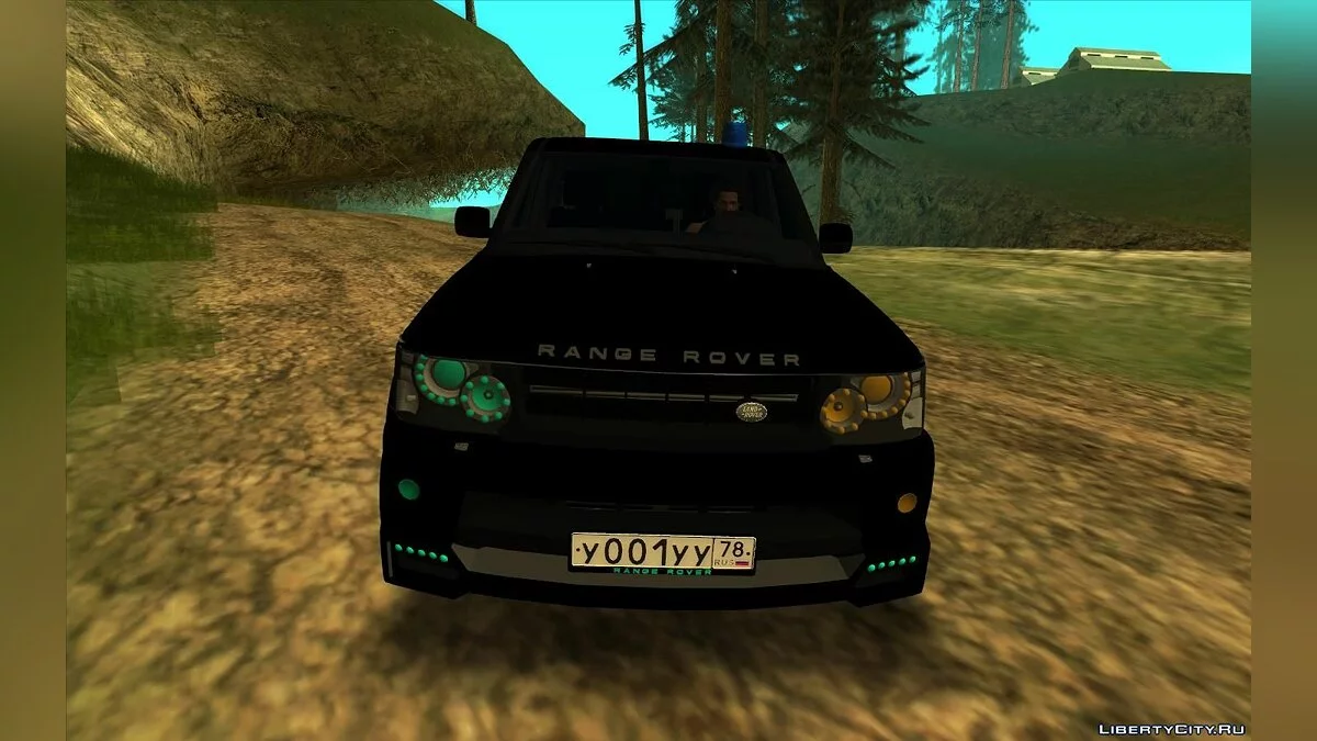 Land Rover - Range Rover Russian Police / GTA San Andreas