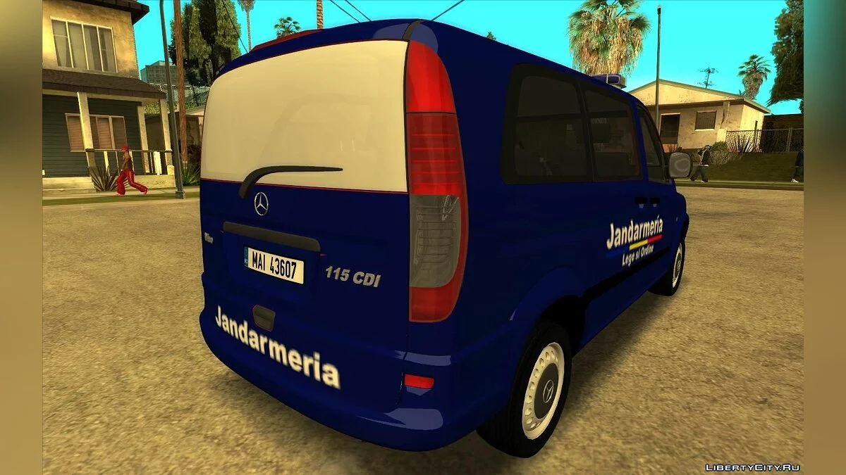 Mercedes-Benz Vito - Jandarmeria Romana / GTA San Andreas