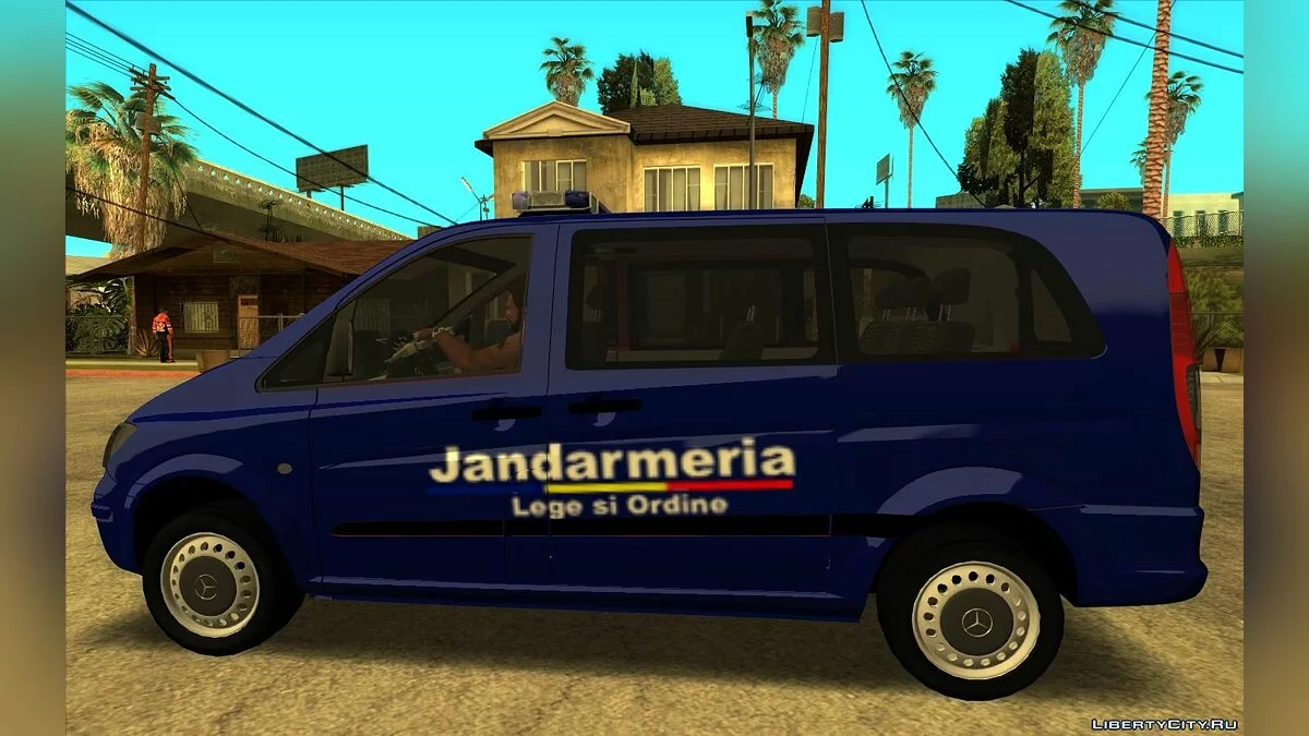 Mercedes-Benz Vito - Jandarmeria Romana / GTA San Andreas