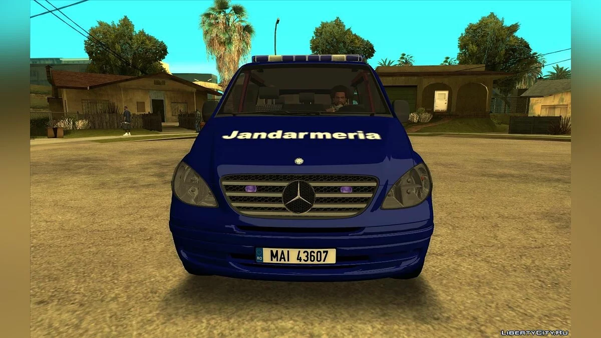 Mercedes-Benz Vito - Jandarmeria Romana / GTA San Andreas