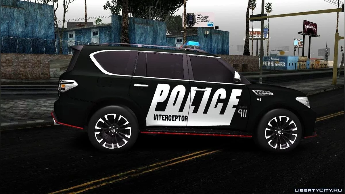 Nissan Patrol Nismo IRAQ Police 2018 / GTA San Andreas