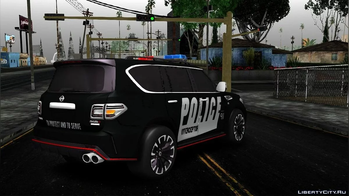 Nissan Patrol Nismo IRAQ Police 2018 / GTA San Andreas