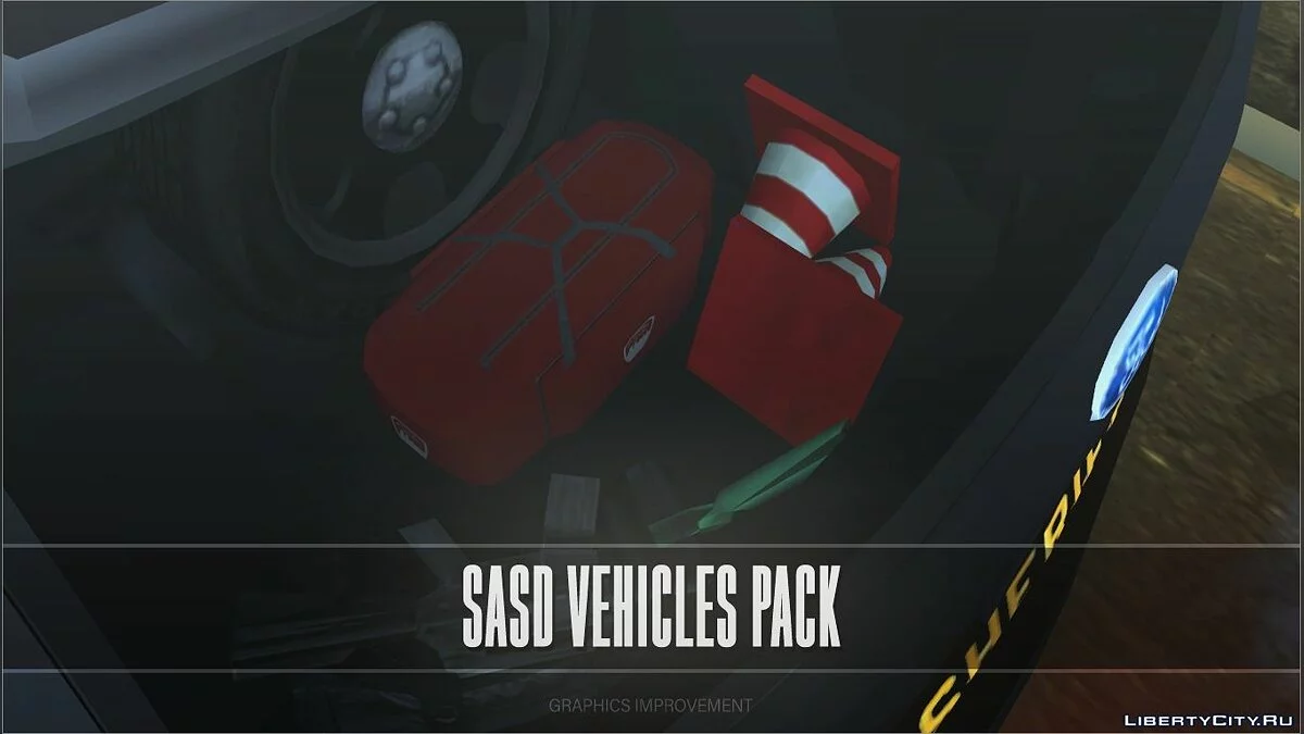 SASD VEHICLES PACK (LQ) / GTA San Andreas
