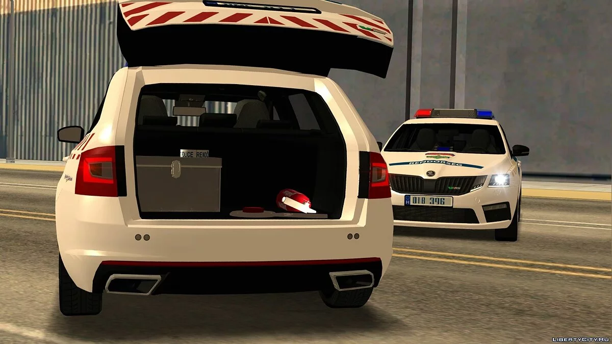 Skoda Octavia Estate Magyar Rendorseg / GTA San Andreas