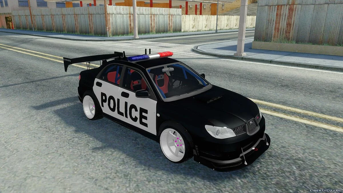 Subaru Impreza WRX STi Police Drift / GTA San Andreas