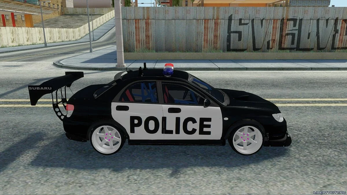 Subaru Impreza WRX STi Police Drift / GTA San Andreas