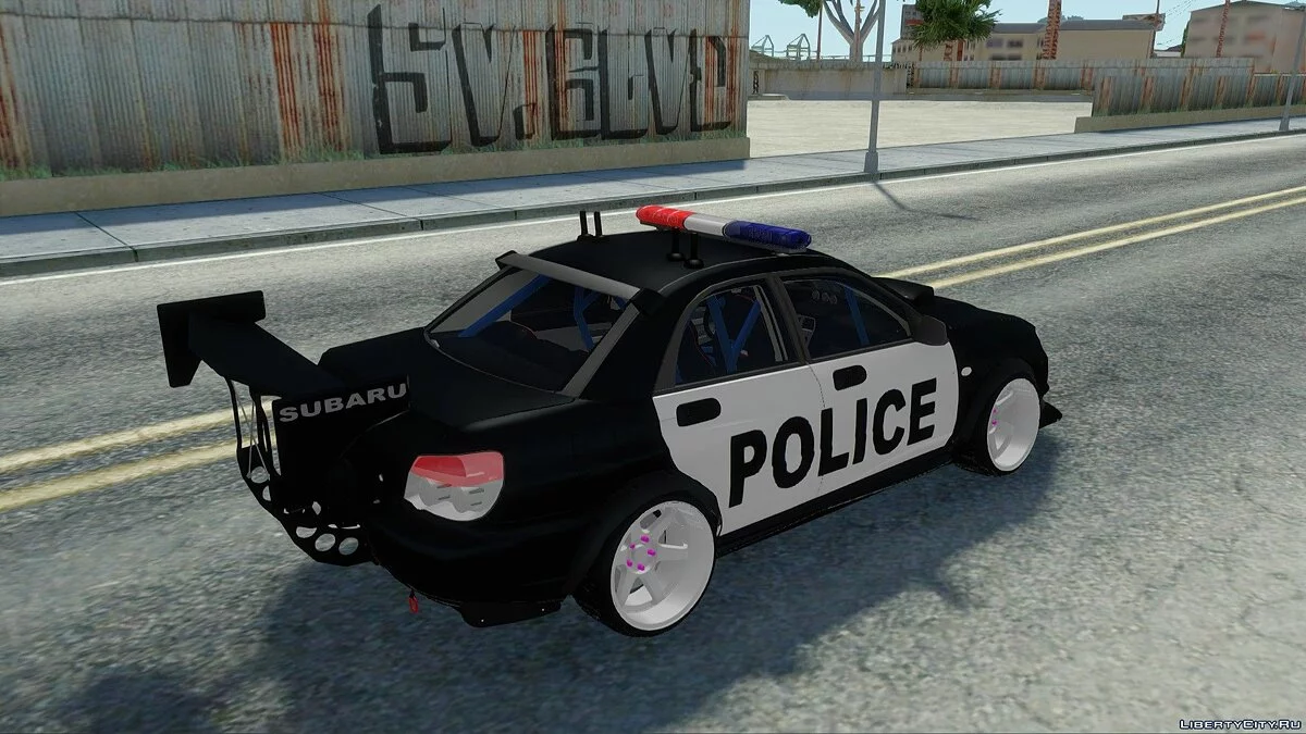 Subaru Impreza WRX STi Police Drift / GTA San Andreas