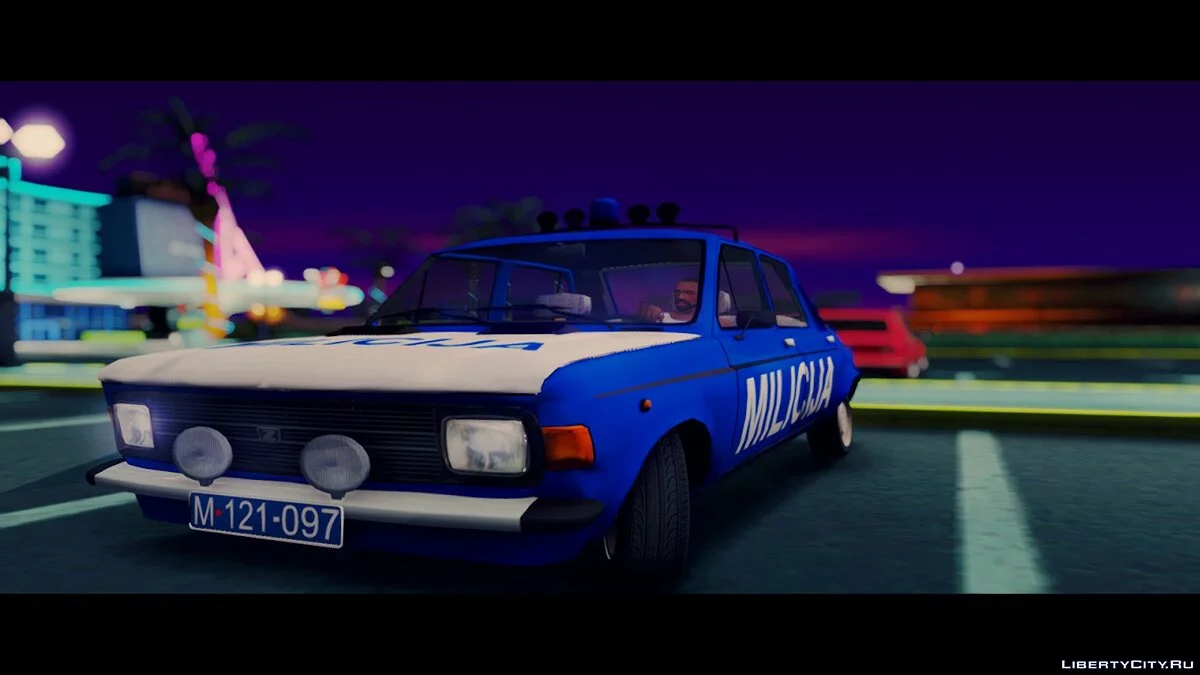 Zastava 101 Confort - Милиция  / GTA San Andreas