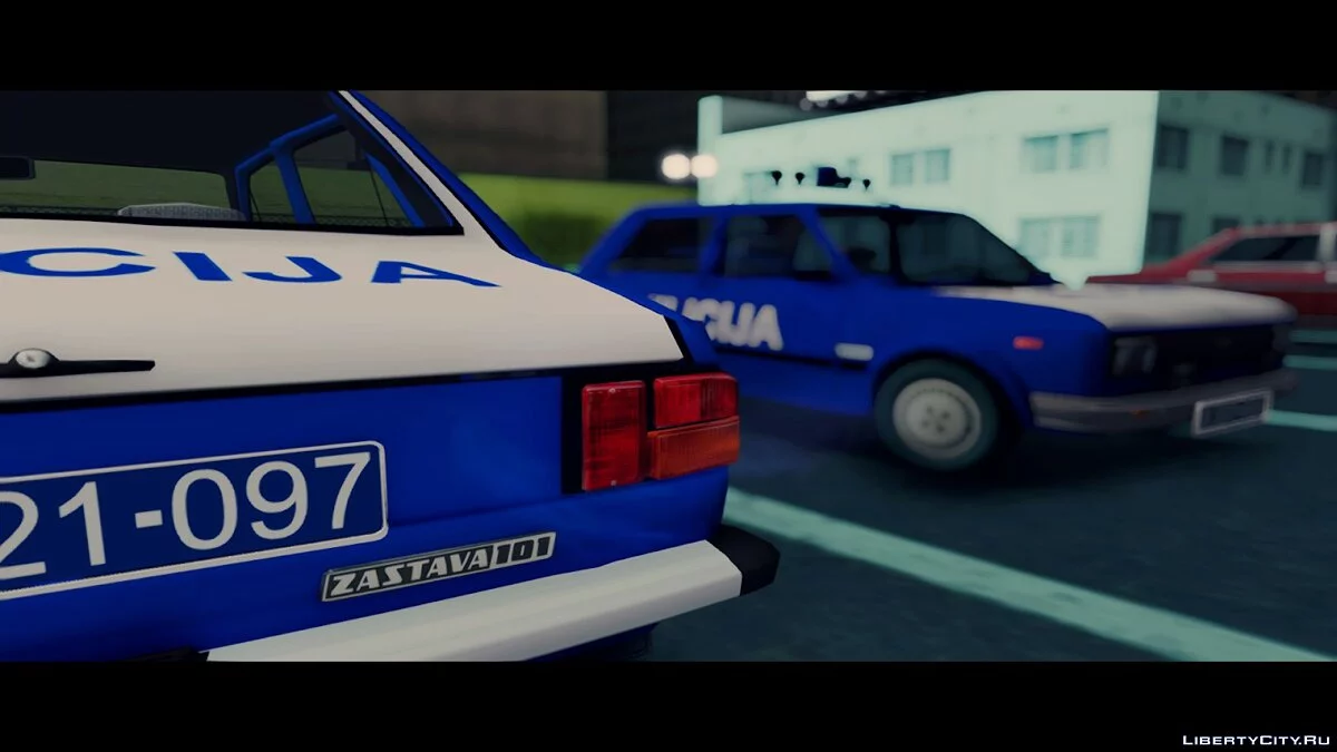 Zastava 101 Confort - Милиция  / GTA San Andreas