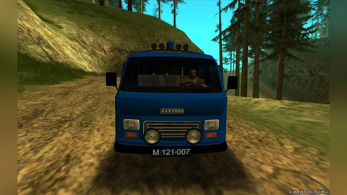 Zastava 850 AK - Милиция / GTA San Andreas