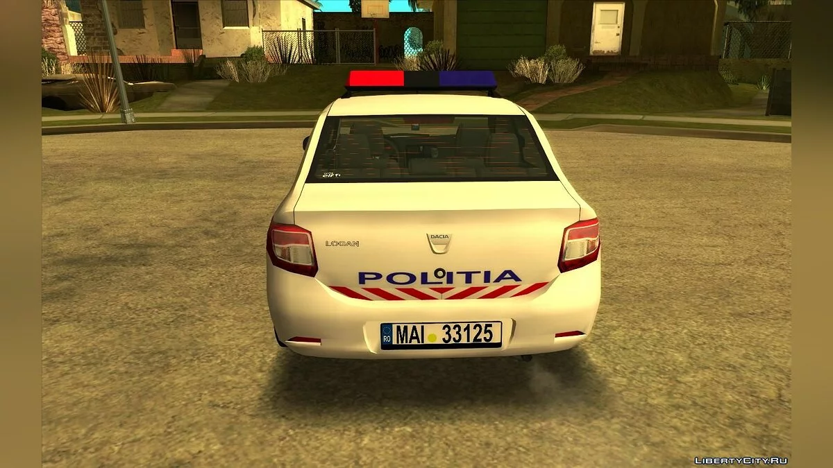 2013 Dacia Logan - Полиция / GTA San Andreas