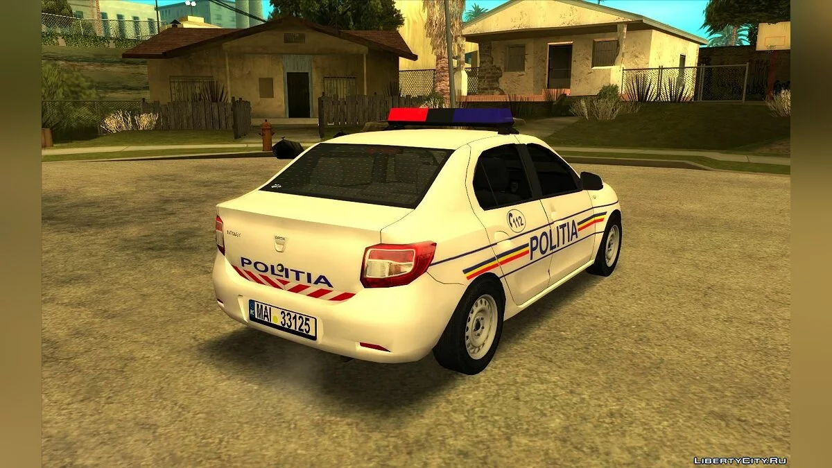 2013 Dacia Logan - Полиция / GTA San Andreas