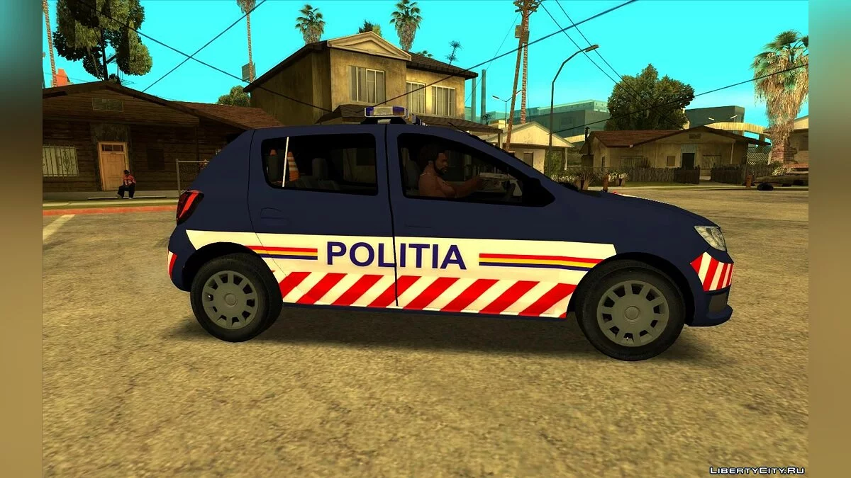 2018 Dacia Sandero - Полиция / GTA San Andreas