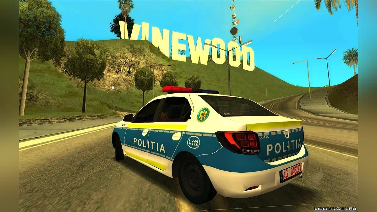 2020 Dacia Logan - Полиция / GTA San Andreas