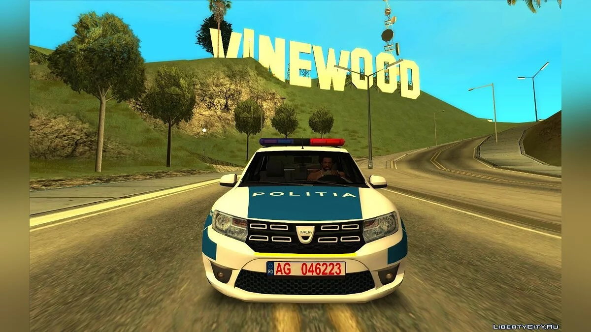 2020 Dacia Logan - Полиция / GTA San Andreas
