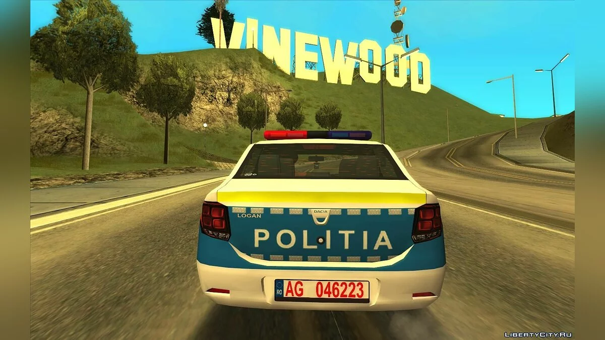 2020 Dacia Logan - Полиция / GTA San Andreas