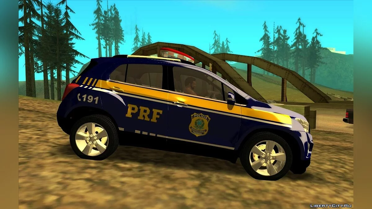 Chevrolet Tracker 2014 PRF - Полиция  / GTA San Andreas
