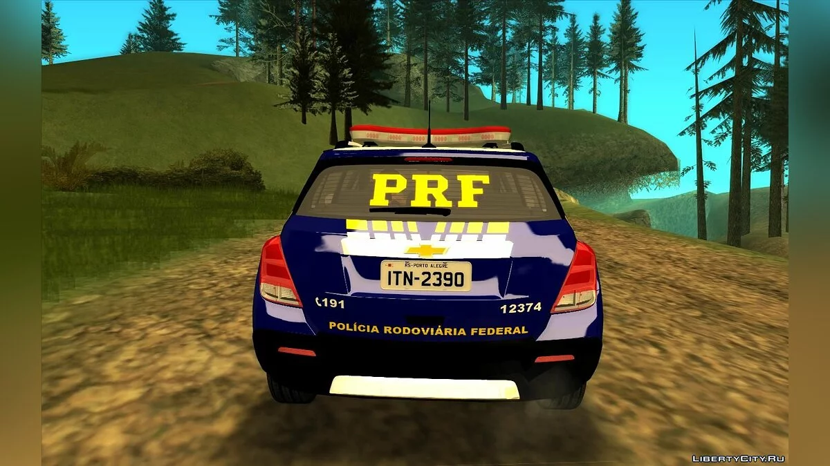 Chevrolet Tracker 2014 PRF - Полиция  / GTA San Andreas