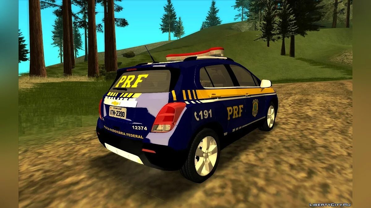 Chevrolet Tracker 2014 PRF - Полиция  / GTA San Andreas