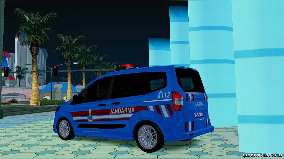 Ford Tourneo Courier Jandarma Asayis & Gendarme / GTA San Andreas
