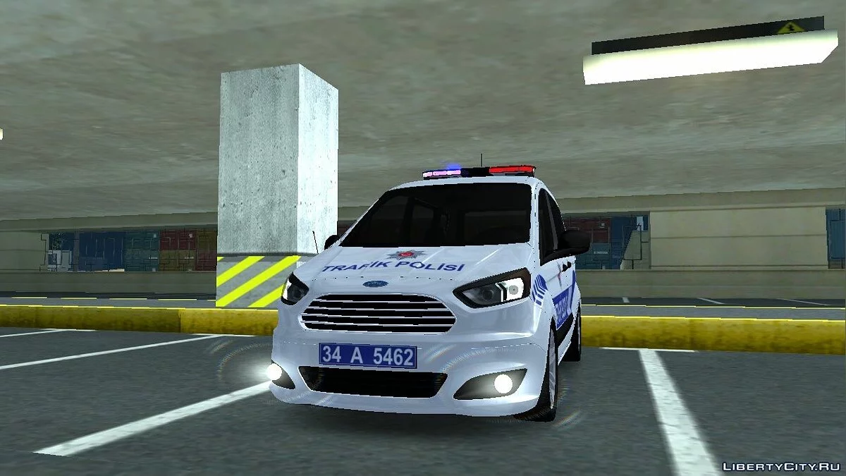 Ford Tourneo Courier - Полиция / GTA San Andreas