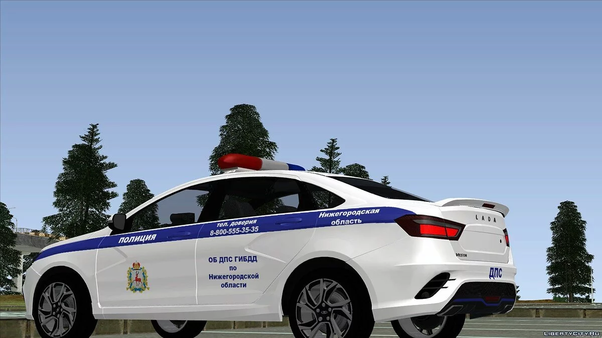 Lada Vesta Sport ДПС / GTA San Andreas