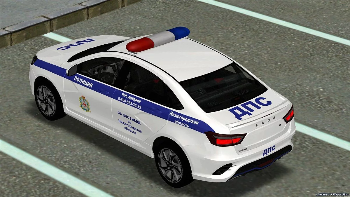 Lada Vesta Sport ДПС / GTA San Andreas