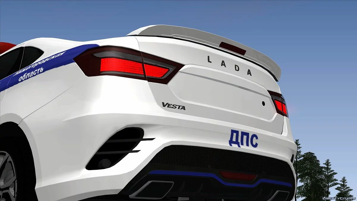 Lada Vesta Sport ДПС / GTA San Andreas