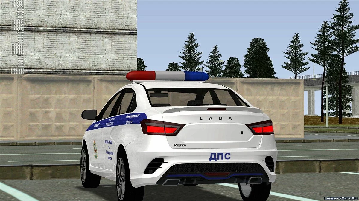 Lada Vesta Sport ДПС / GTA San Andreas