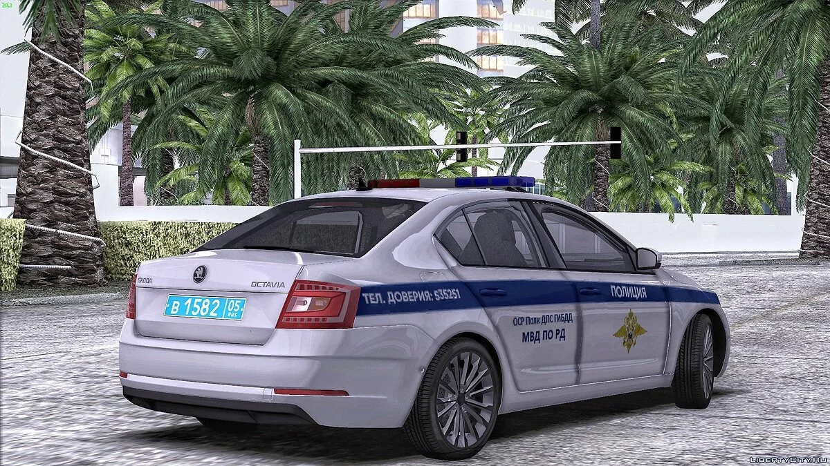 Skoda Octavia ДПС / GTA San Andreas