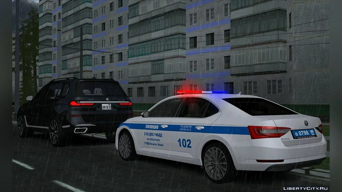 Skoda Superb ДПС / GTA San Andreas