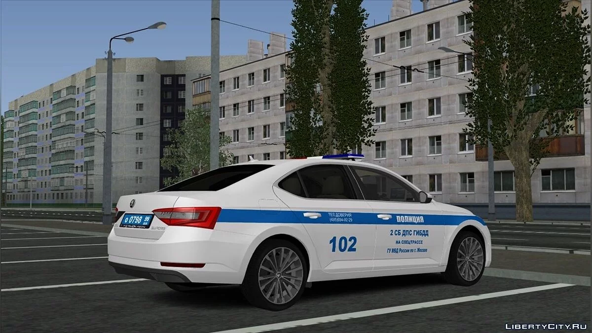 Skoda Superb ДПС / GTA San Andreas