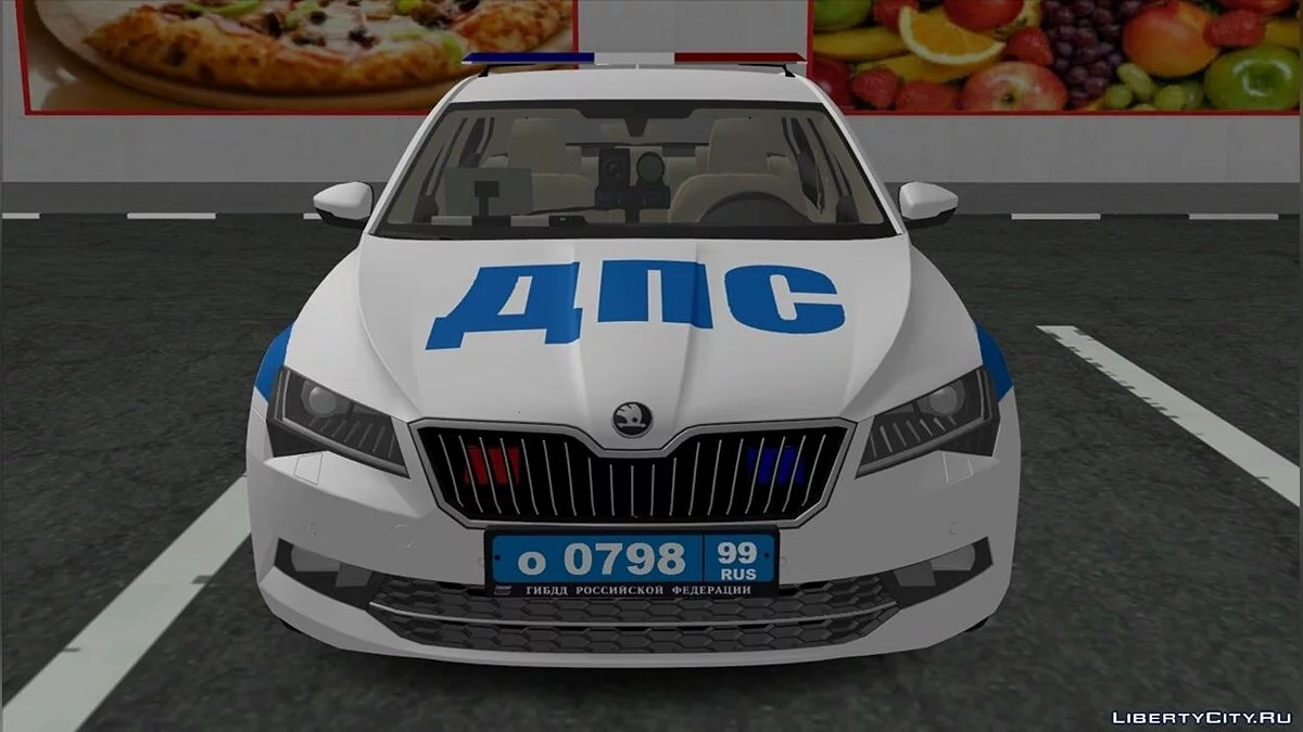 Skoda Superb ДПС / GTA San Andreas