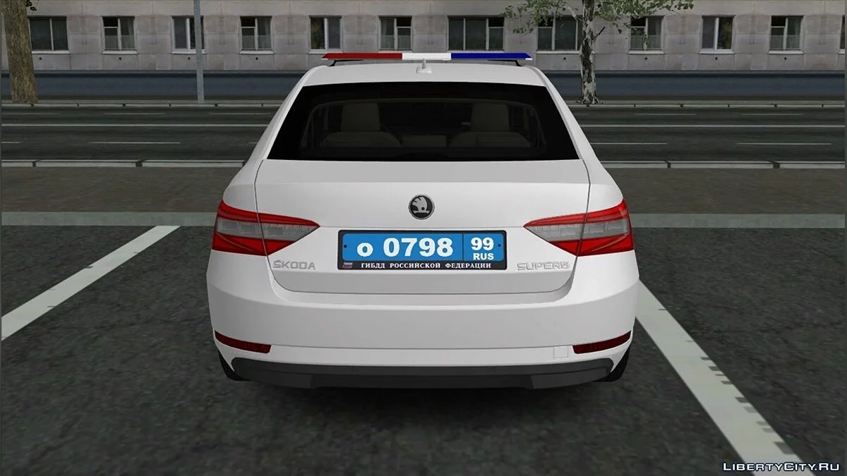 Skoda Superb ДПС / GTA San Andreas