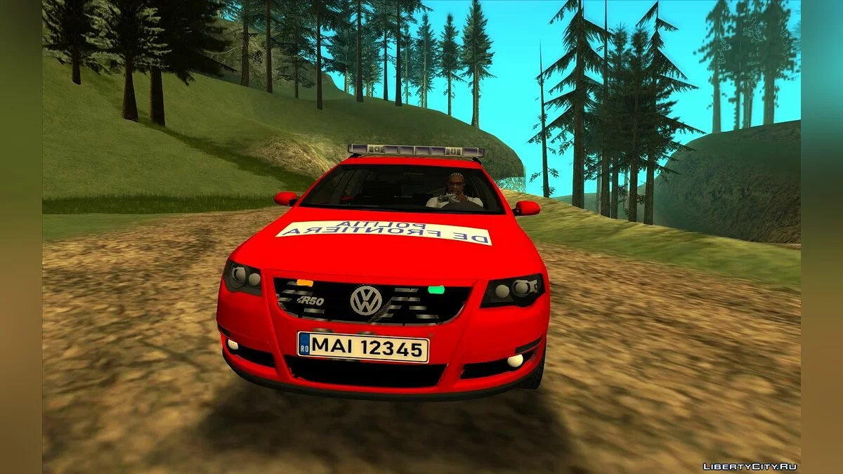 Volkswagen Passat - Полиция  / GTA San Andreas