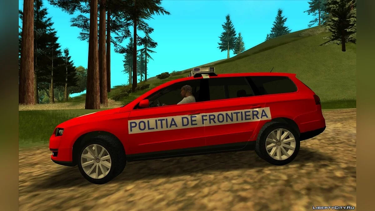 Volkswagen Passat - Полиция  / GTA San Andreas