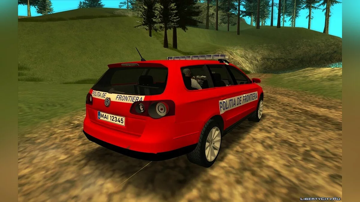 Volkswagen Passat - Полиция  / GTA San Andreas