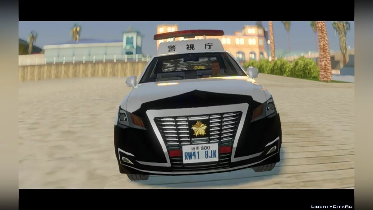 2016 Toyota Crown Patrol Car (210系) / GTA San Andreas
