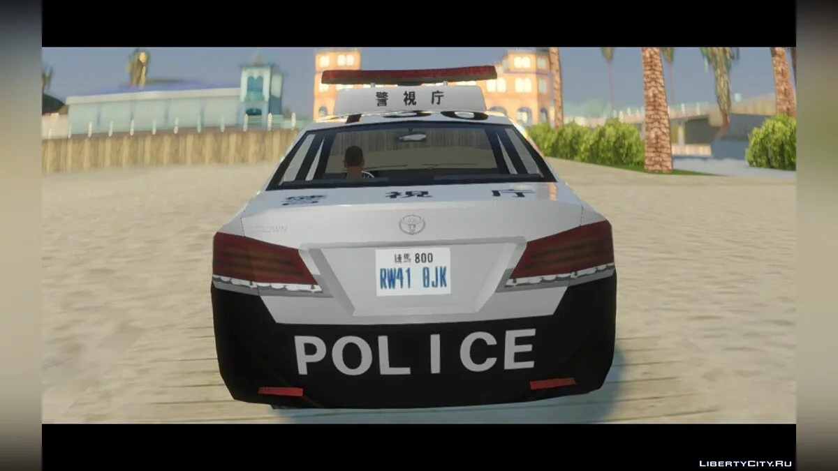 2016 Toyota Crown Patrol Car (210系) / GTA San Andreas