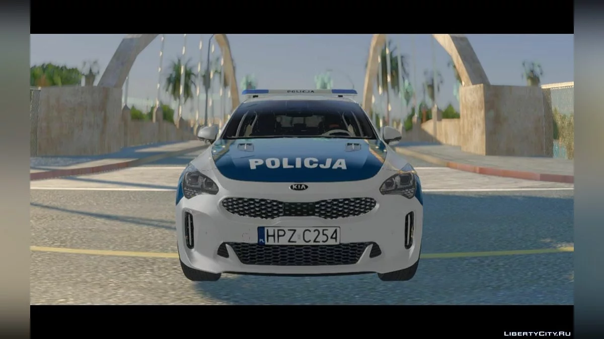 Kia Stinger GT - Полиция / GTA San Andreas