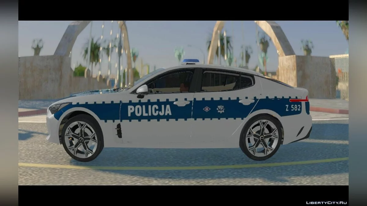 Kia Stinger GT - Полиция / GTA San Andreas