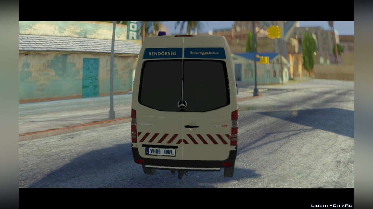 Скачать Mercedes-Benz Sprinter 2017 - Полиция для GTA San Andreas