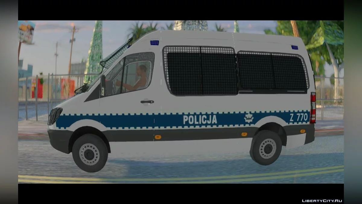 Mercedes-Benz Sprinter - Полиция / GTA San Andreas